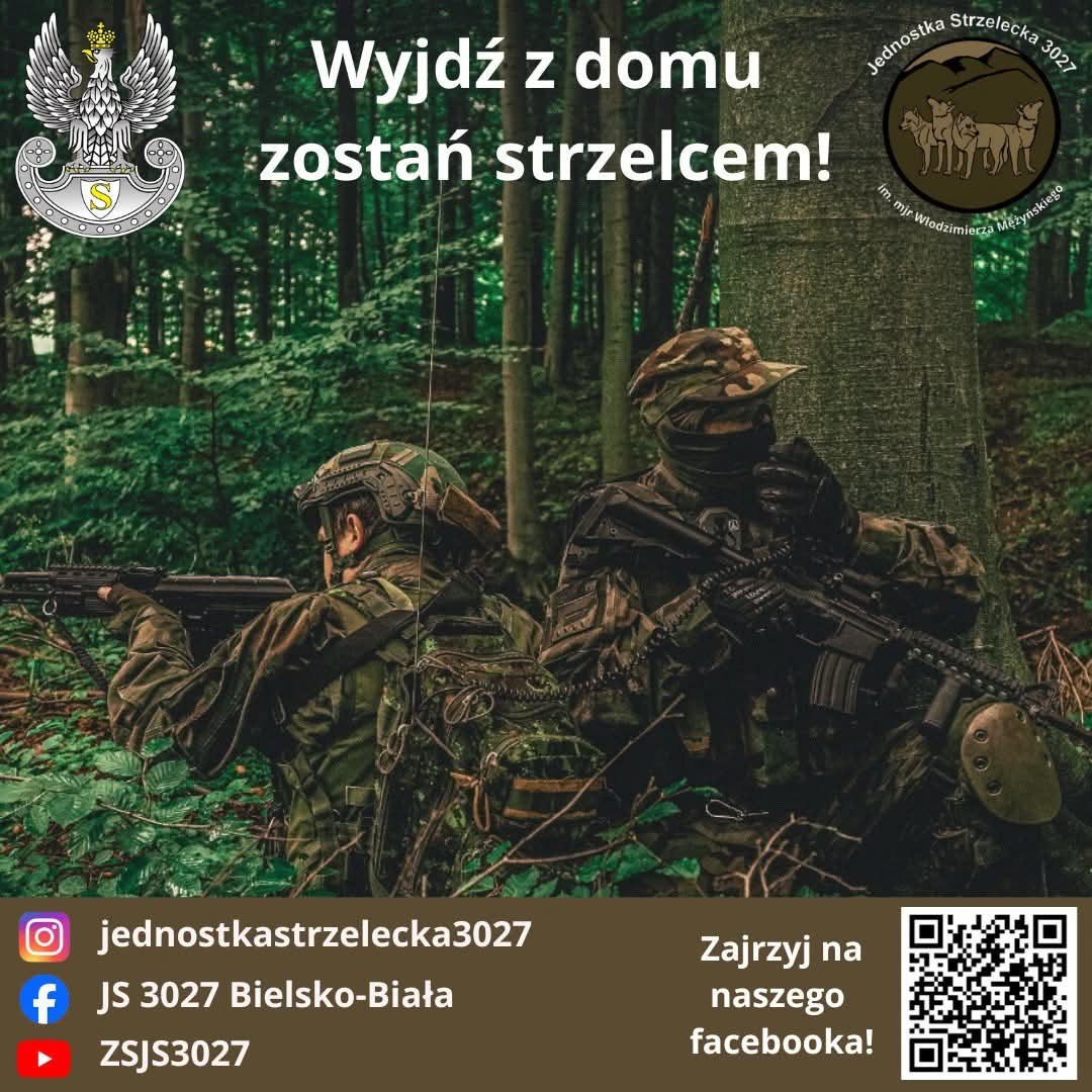 Jednostka Strzelecka 3027 zaprasza na zajęcia otwarte i ogłasza rekrutację nowych kandydatów