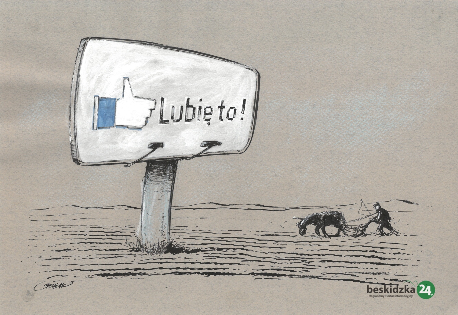 Flirt z ironią i humorem. Satyryczne rysunki w przestrzeni galeryjnej BCK-u