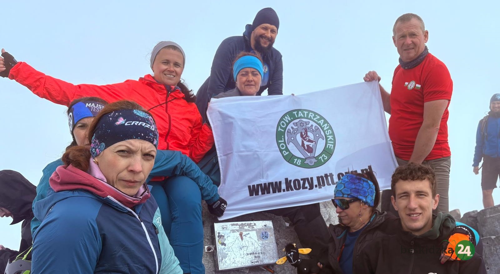 Zdobyli kolejny szczyt „Wielkiej piątki dla Kóz”