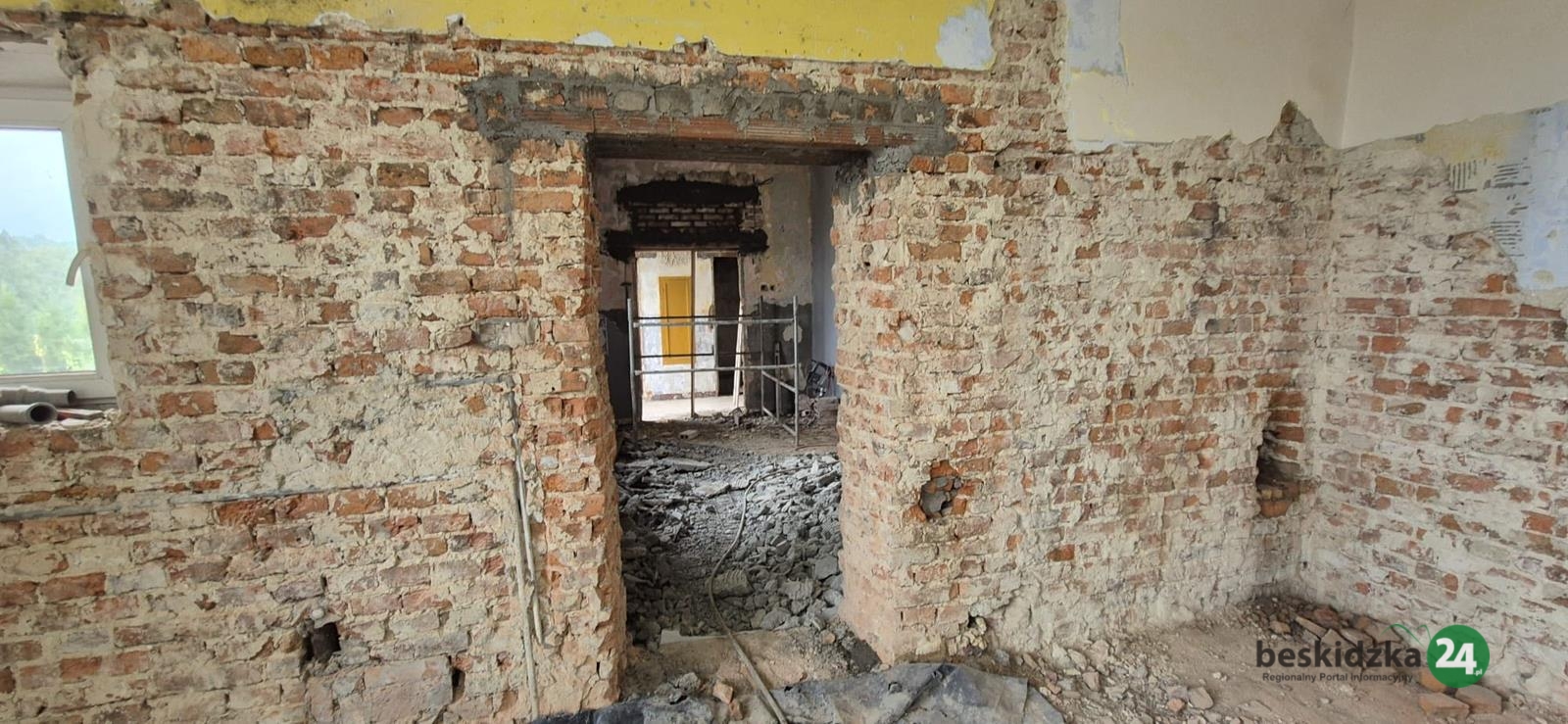 Modernizują Dom Kultury w Bęczynie