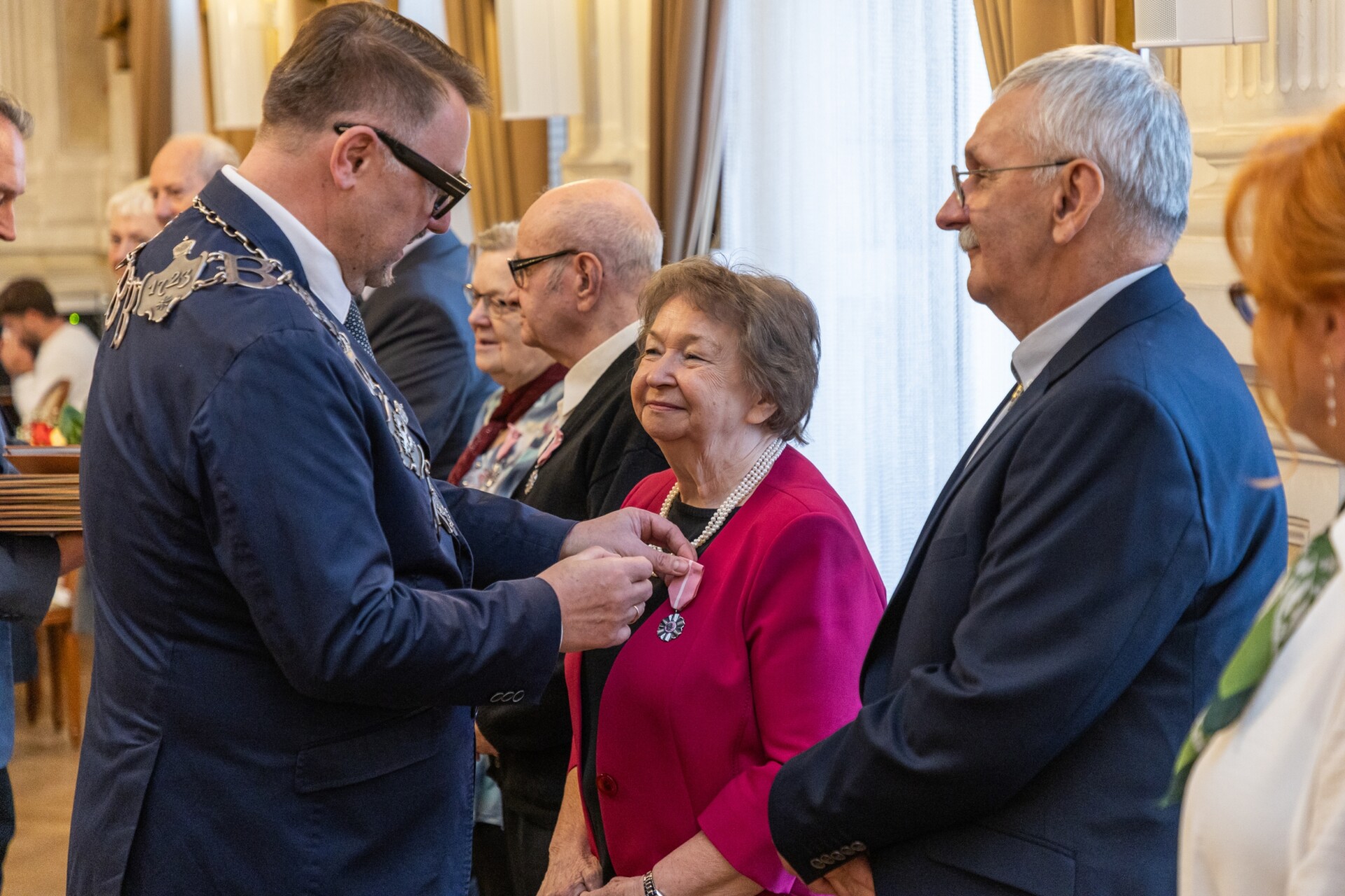 Złote małżeństwa z Bielska-Białej uhonorowane w ratuszu