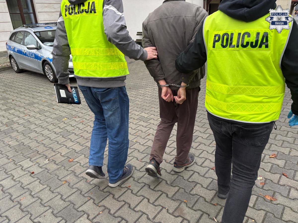 Cieszyn. Napadł na kobietę z nożem