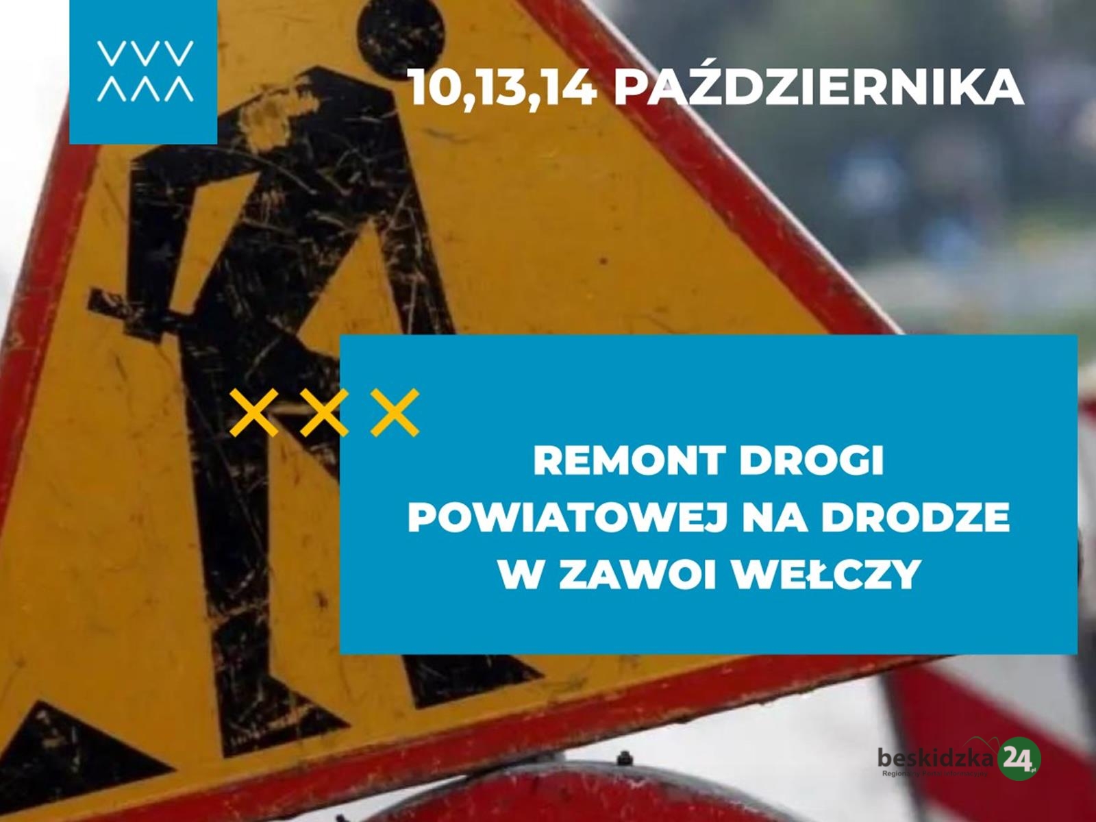Będą utrudnienia drogowe w Zawoi Wełczy i to spore! MAPY