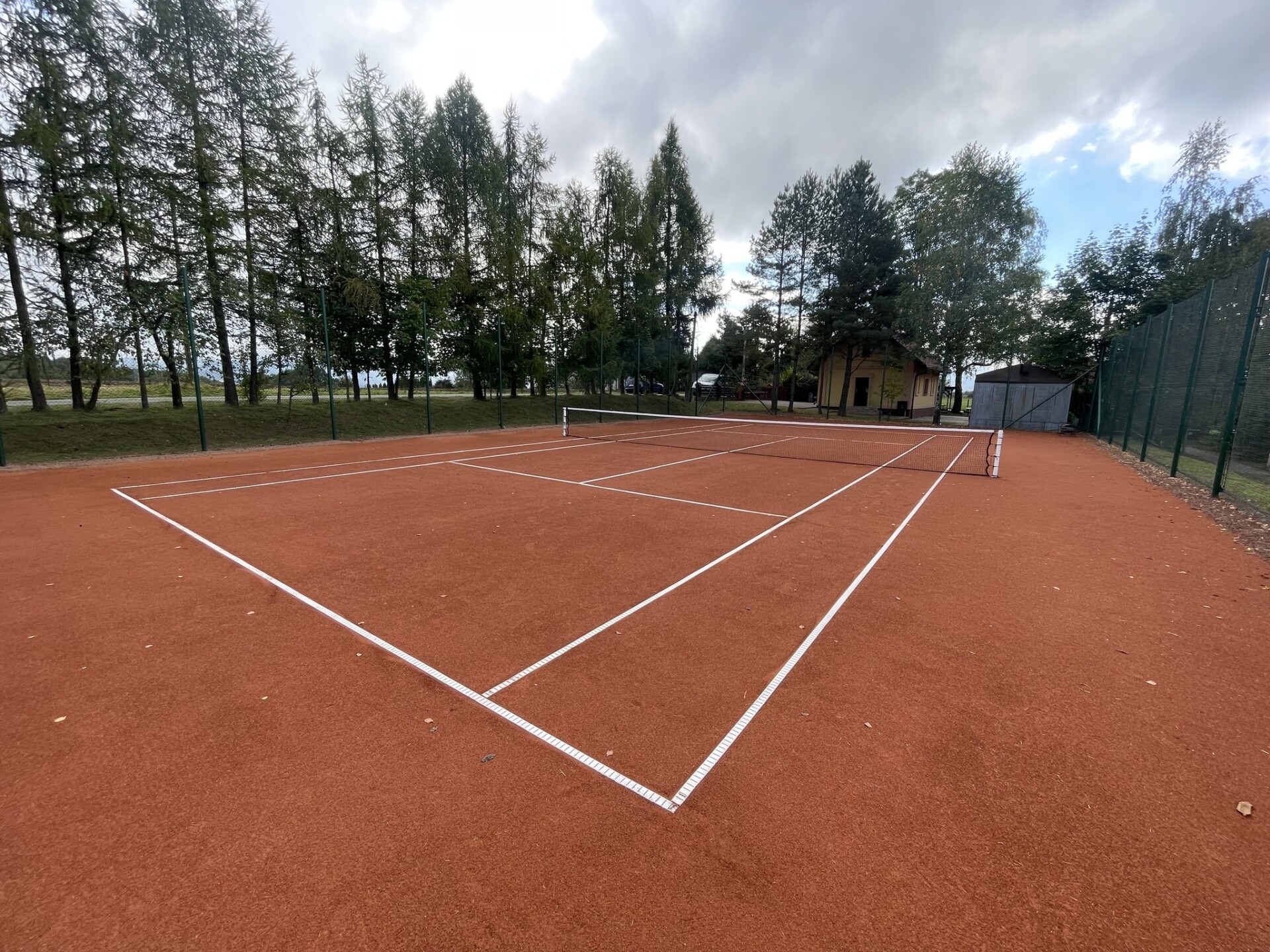 Wilamowice. Kort tenisowy po modernizacji ponownie czeka na mieszkańców