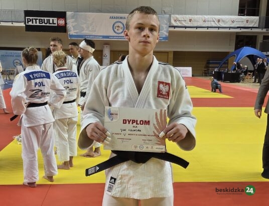 Judoka skoczowskiego klubu otarł się o medal seniorskich mistrzostw Polski