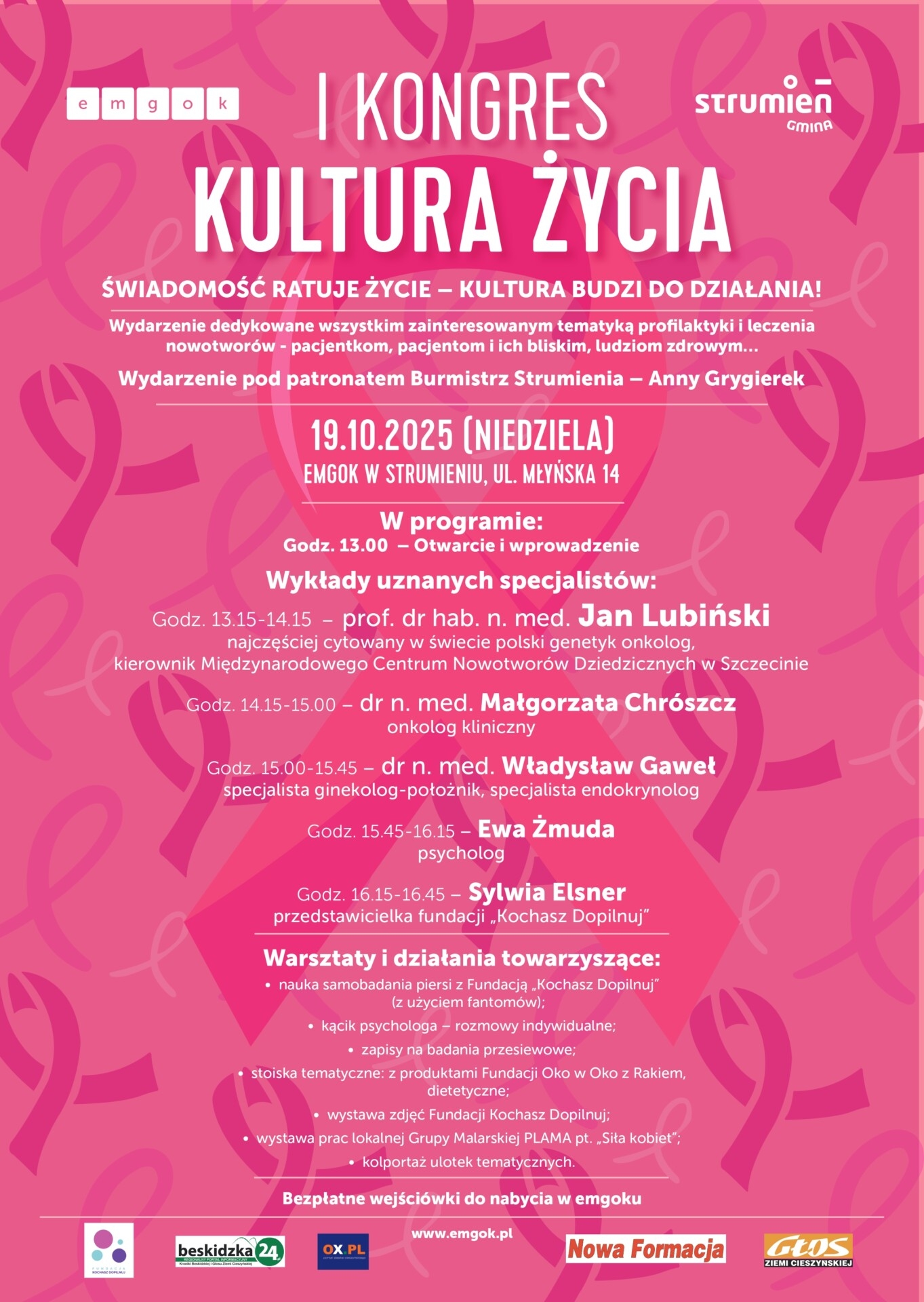 Kongres „Kultura Życia”, czyli wokół leczenia nowotworów w Strumieniu