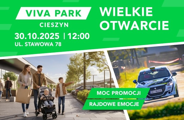 W czwartek otwiera się Viva Park Cieszyn!