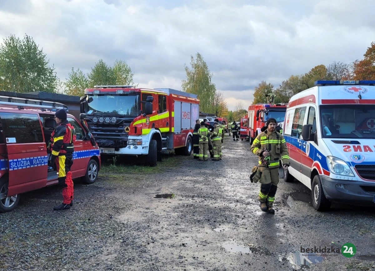 Trwa kolejna akcja poszukiwawcza na stawie Błaskowiec