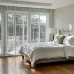 żaluzje z sypialni