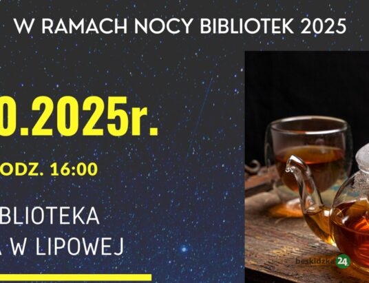 Noc Bibliotek 2025 w Lipowej – SZCZEGÓŁOWY PROGRAM