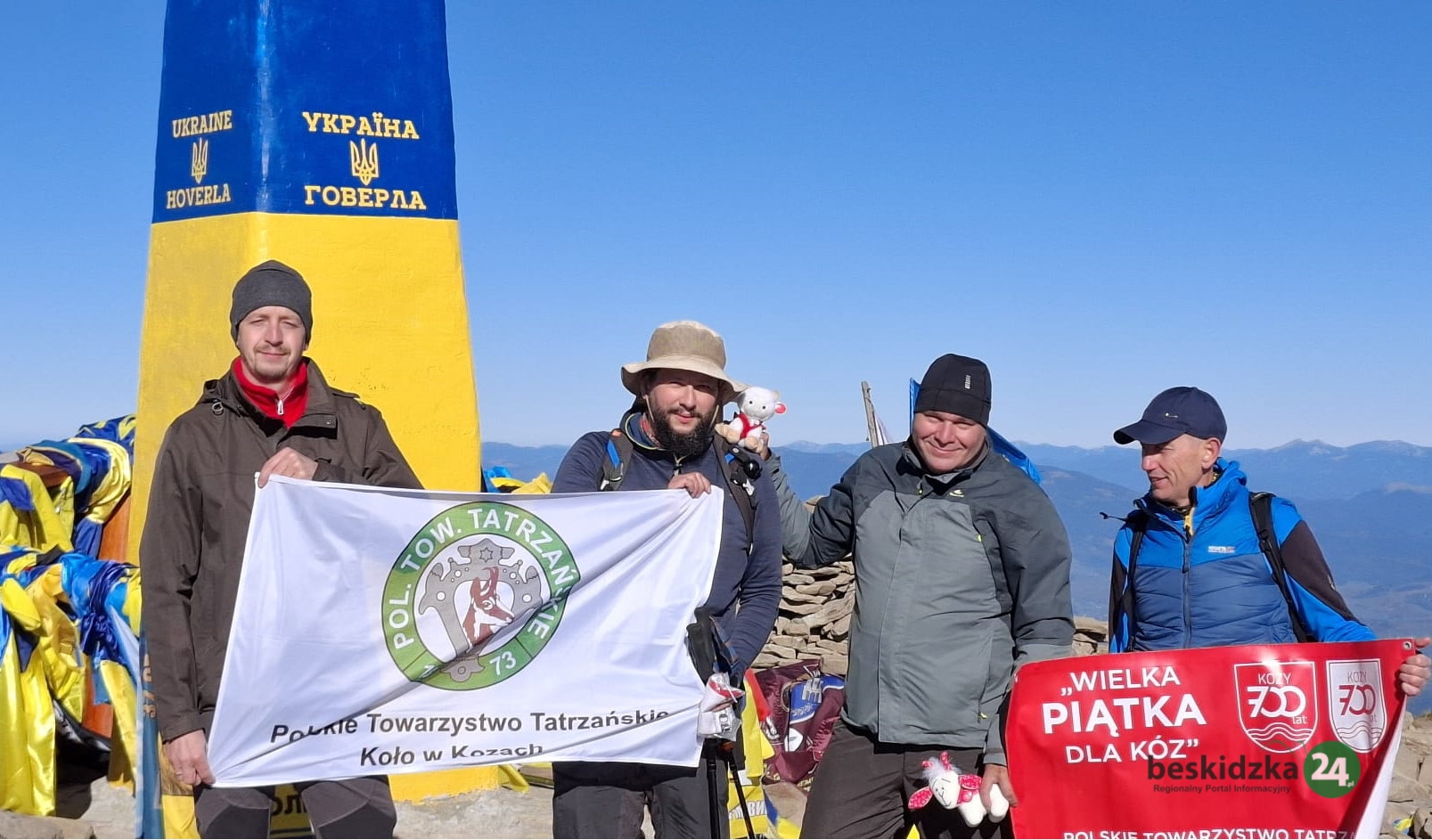 „Wielka Piątka dla Kóz” zakończona. Ukoronowaniem – wejście na Howerlę