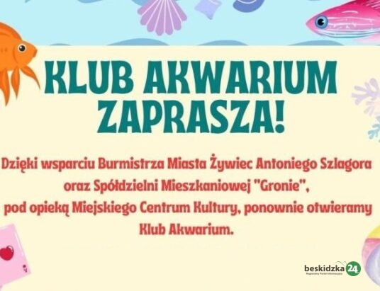 Powraca klub MCK Akwarium w Żywcu