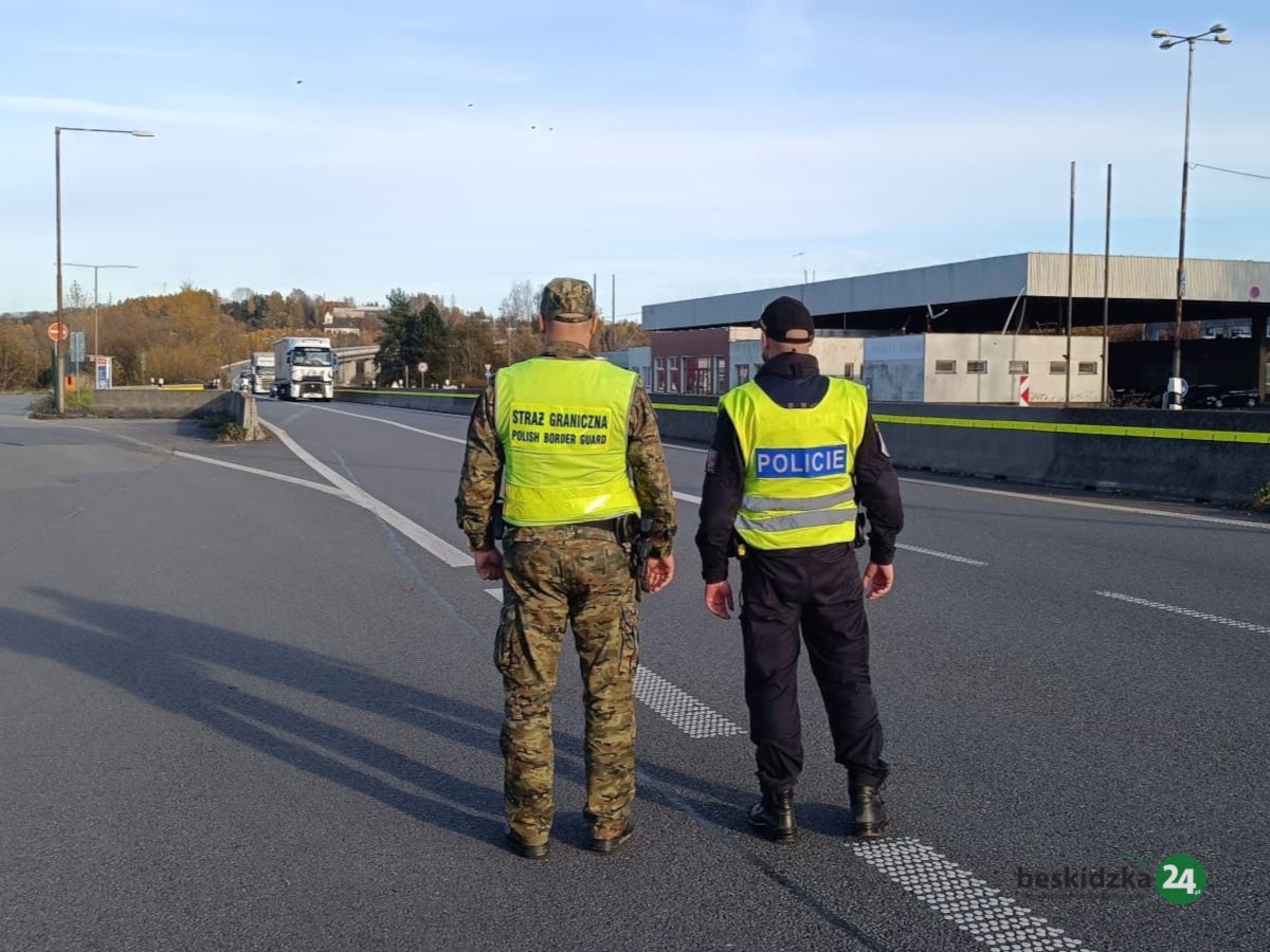 Wspólne polsko-czeskie patrole na terenie Czech