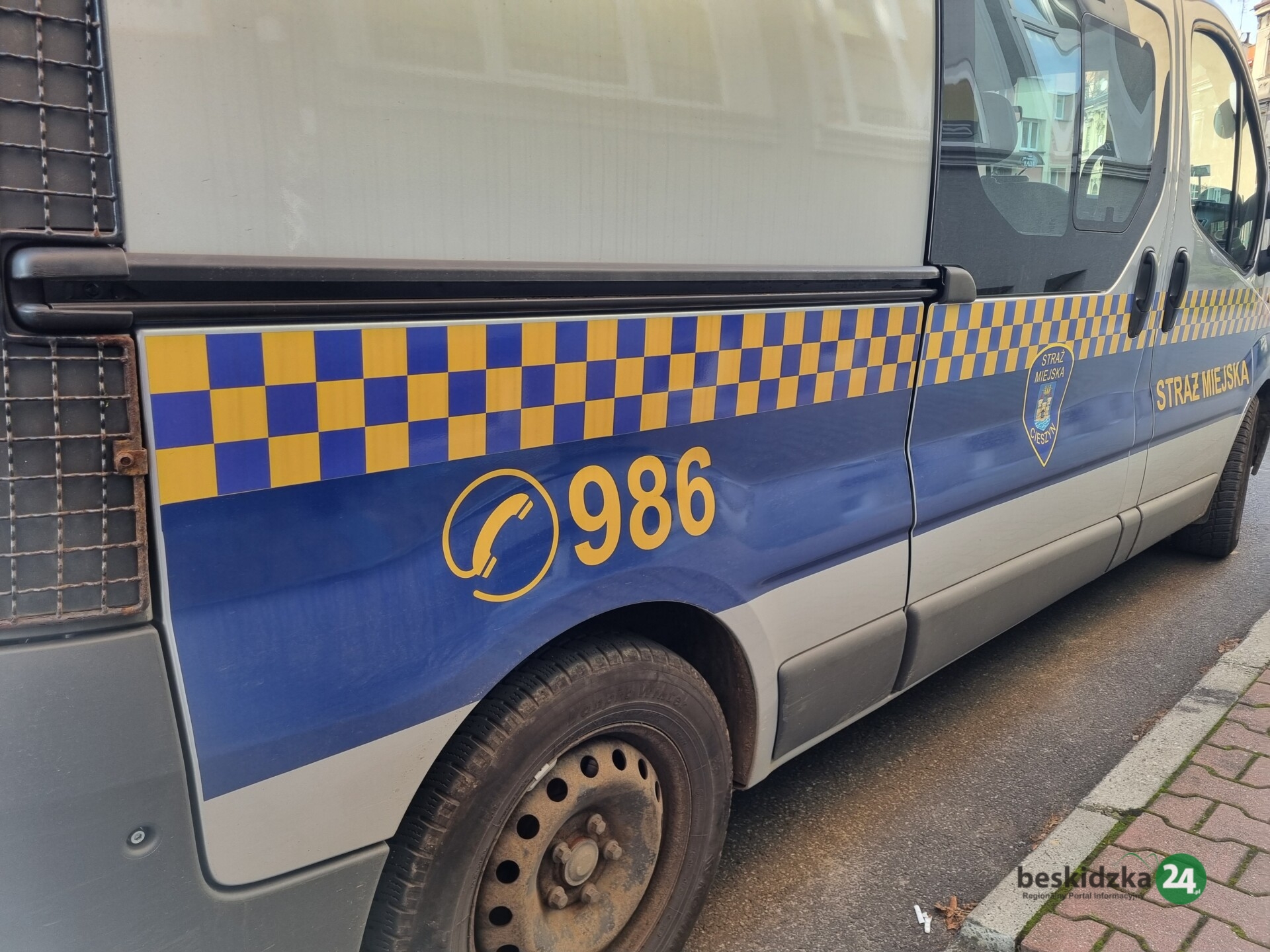 Cieszyn. Atak epilepsji obywatela Czech – pomagali strażnicy miejscy