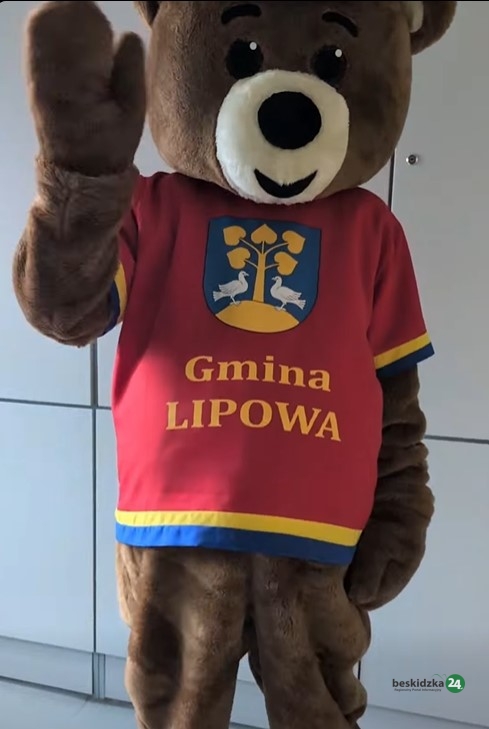 Gmina Lipowa ujawniła nową maskotkę – WIDEO