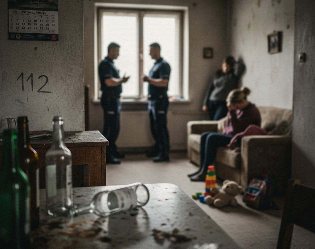 Pięciolatek świadkiem libacji. Matce grozi więzienie