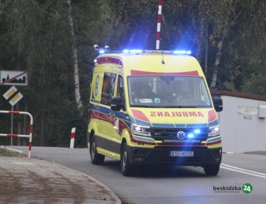 Tragiczny wypadek w Lipowej Dolnej. Motocyklista zginął mimo reanimacji