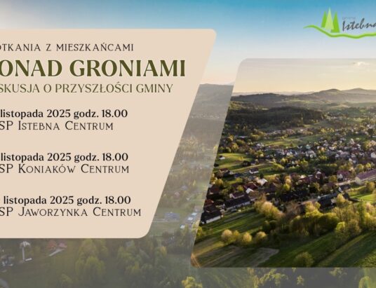 Wójt Istebnej zaprasza do dyskusji o przyszłości gminy