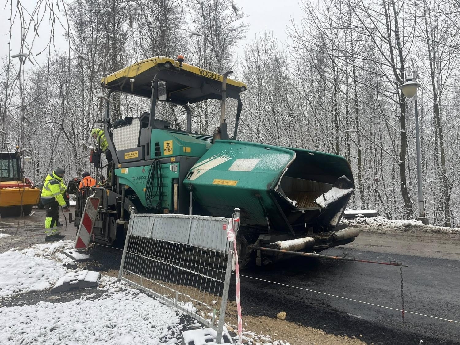 Utrudnienia na drodze w Górkach Wielkich potrwają do końca roku