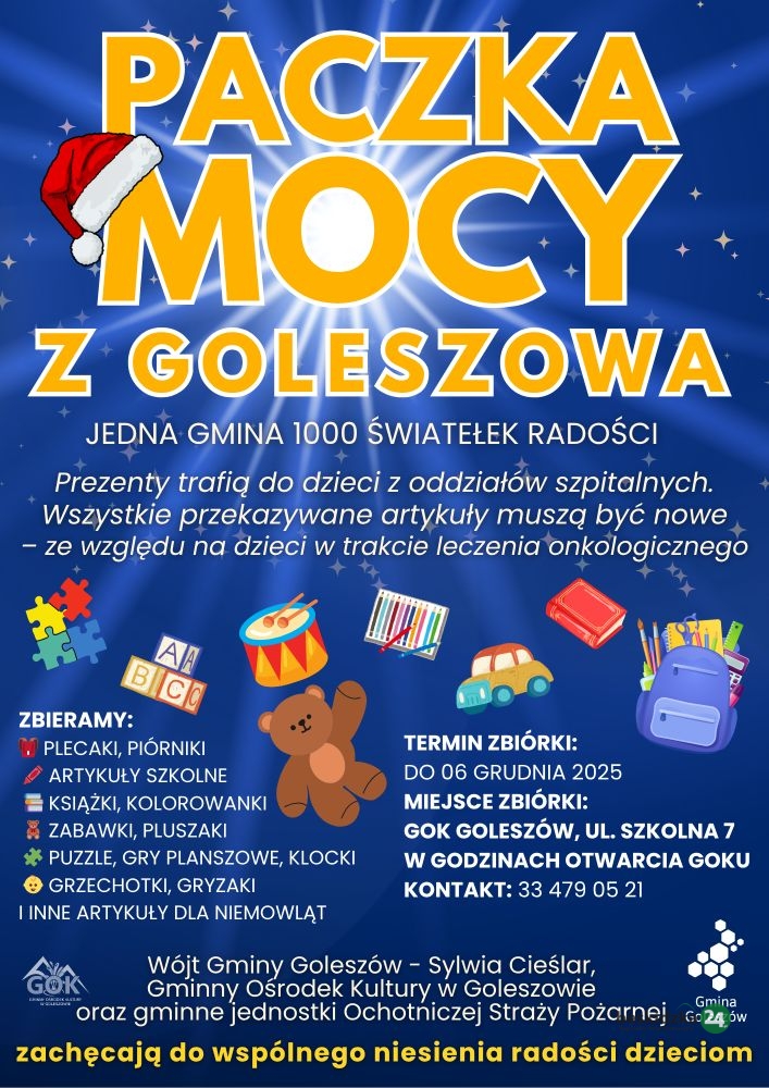 Charytatywna akcja dla dzieci przebywających w szpitalach