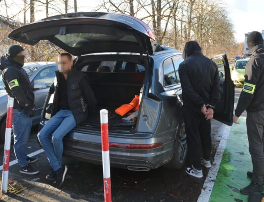 Biały proszek w schowku. Polak i Czech wpadli w ręce straży granicznej