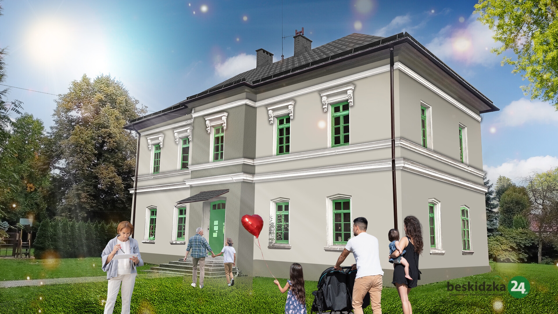 Co dalej ze Starą Szkołą? Mieszkańcy bielskiej dzielnicy mają na nią pomysł