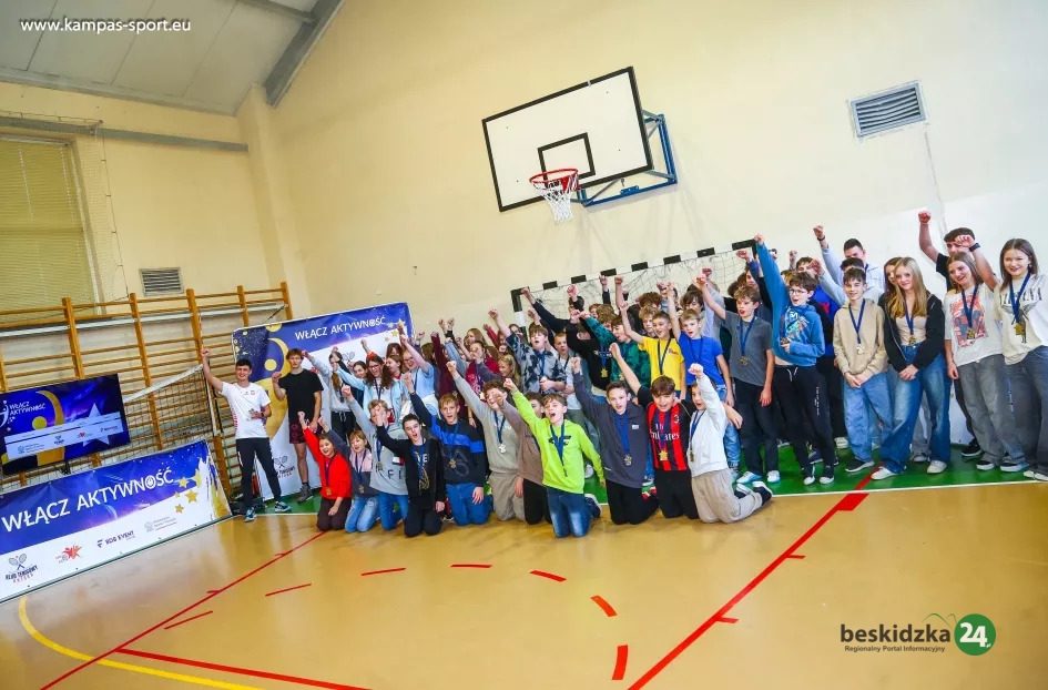 Mistrz olimpijski i sportowy freestyler odwiedzili uczniów w Dzięgielowie