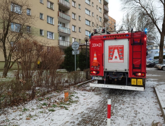 W mieszkaniu rozpanoszył się tlenek węgla. Czujnik zaalarmował lokatorów | FOTO