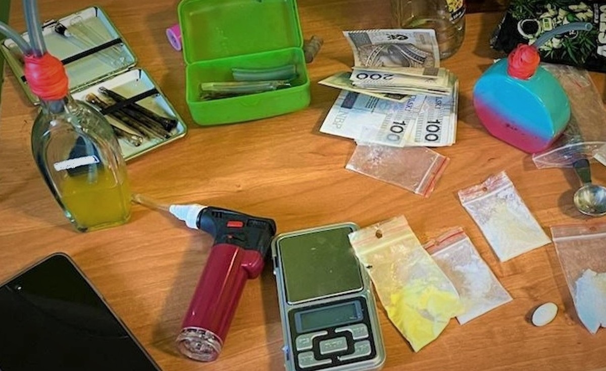 Szukali roweru, znaleźli narkotyki