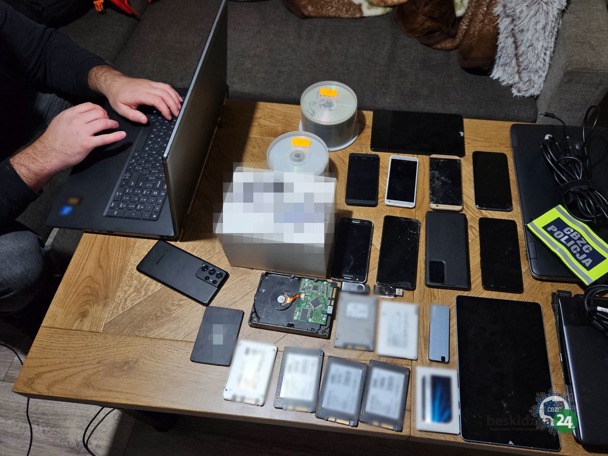 “Game over” dla pedofila z powiatu cieszyńskiego. CBZC uderza w przestępczość wobec dzieci