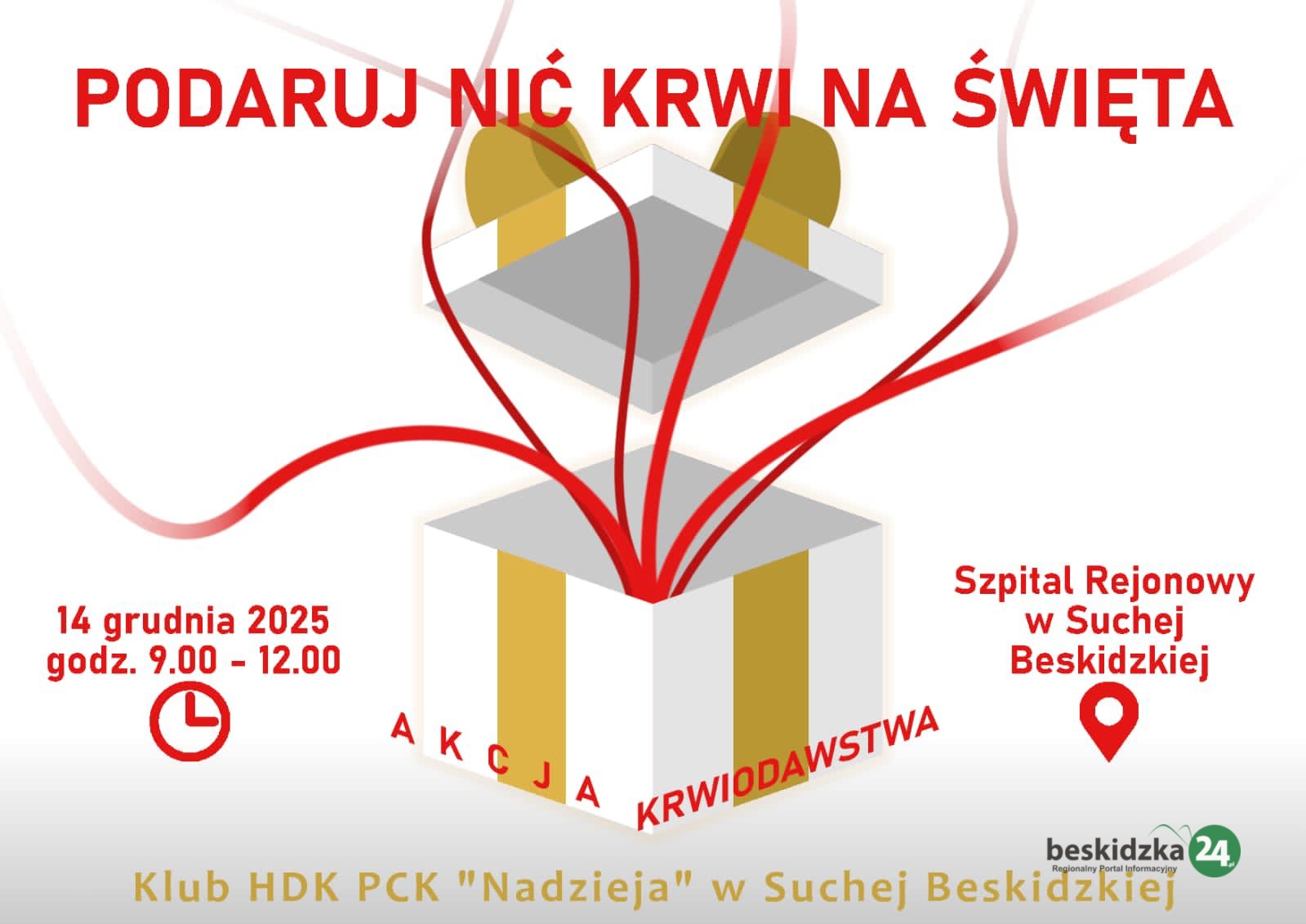 Akcja krwiodawstwa w Suchej Beskidzkiej