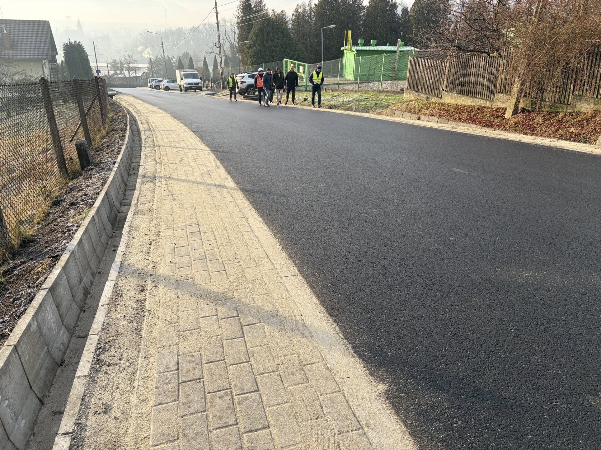 Skoczów. Nowy „dywanik” na Wiślickiej