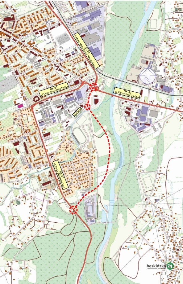 Ogłosili przetarg na budowę południowej obwodnicy Wadowic