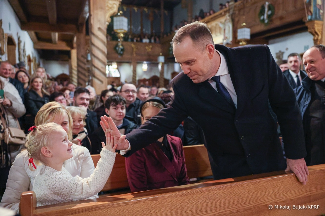 Koniaków: Kolędy i pastorałki z Prezydentem RP. Tradycja podtrzymana