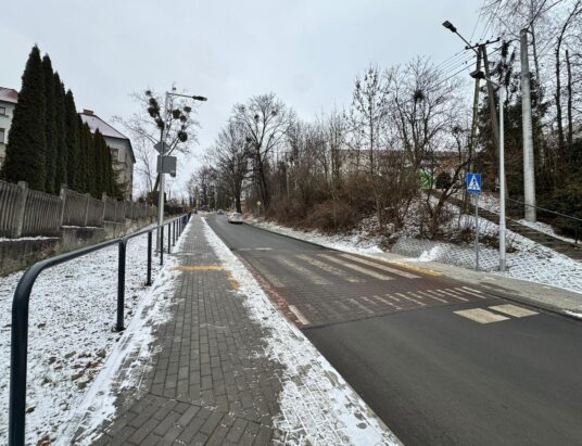 Ulica Hażlaska w Cieszynie już po wielkiej przebudowie