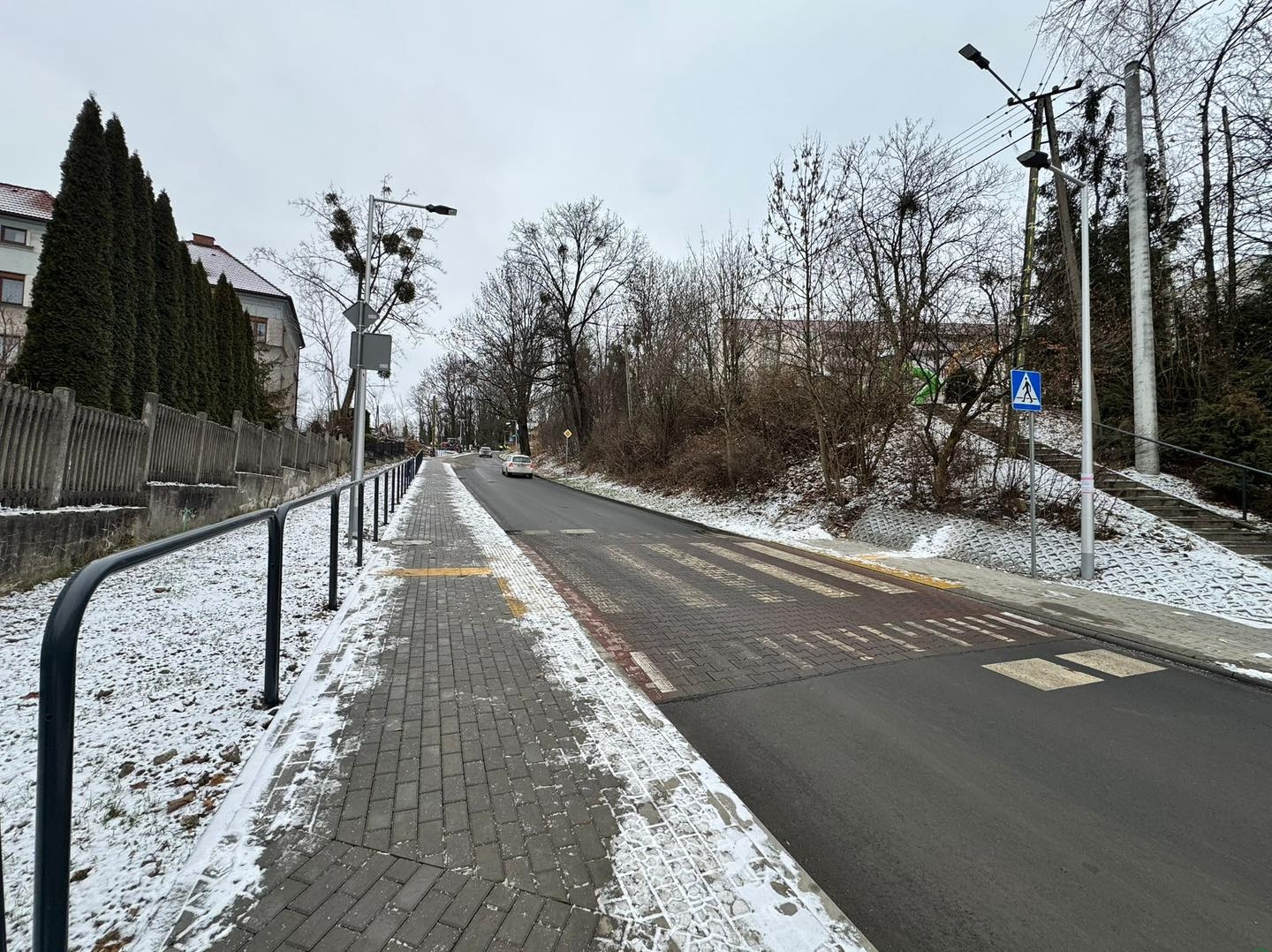 Ulica Hażlaska w Cieszynie już po wielkiej przebudowie