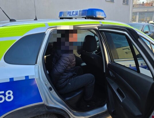 Uderzył byłą żonę. 36-latek z Żywca w rękach policji