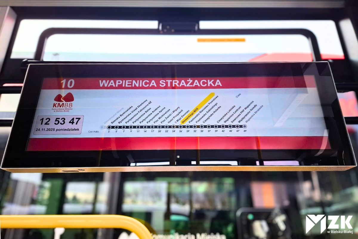 Nowoczesna technologia w bielskich autobusach. Ułatwi pasażerom podróż
