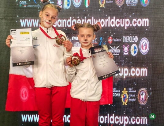 Na szarfach i na kole. Medale przywiezione z Bolonii