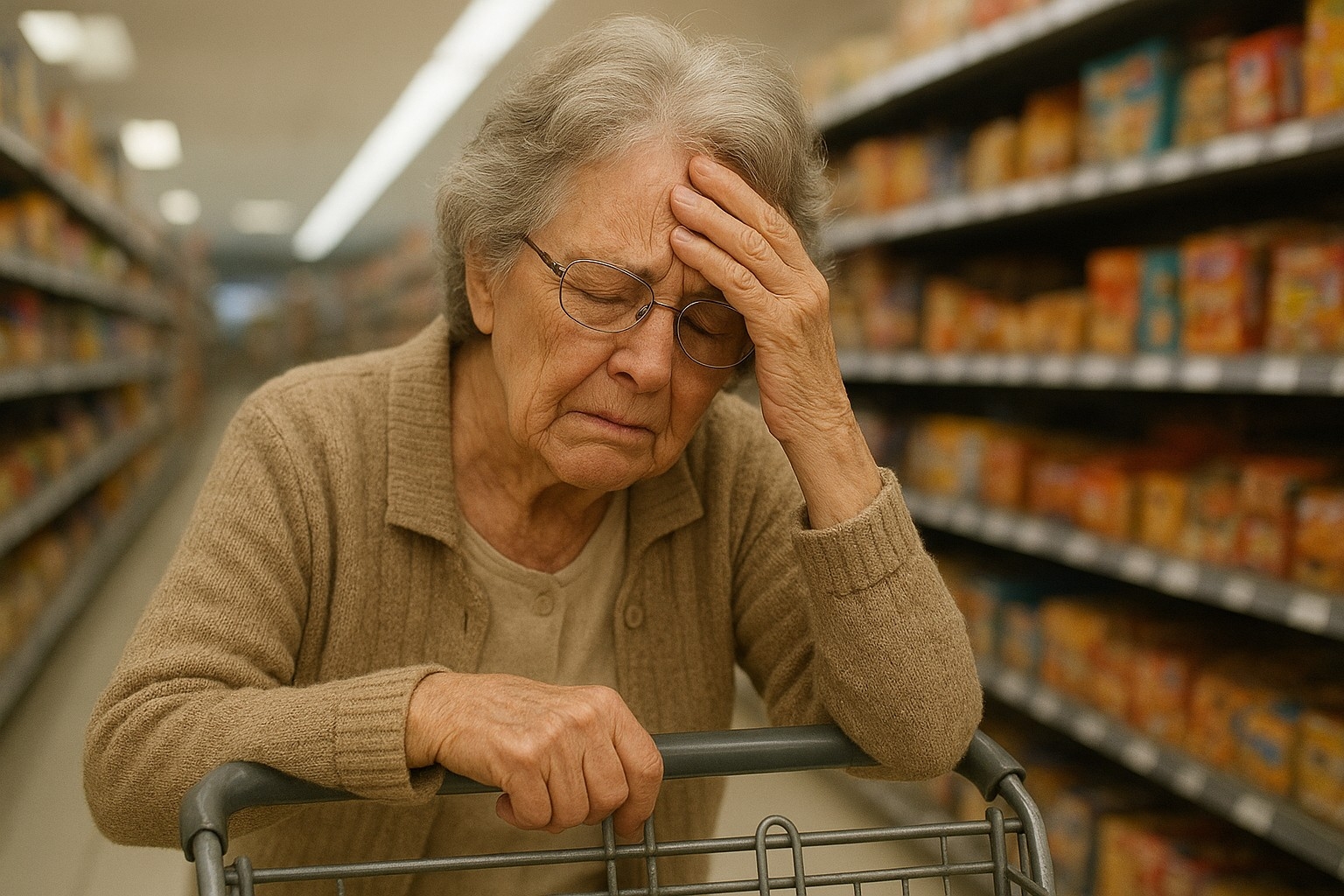 Przerwany dramat pani Basi. Zamiast mandatu za kradzież jedzenia, otrzymała dużo serca