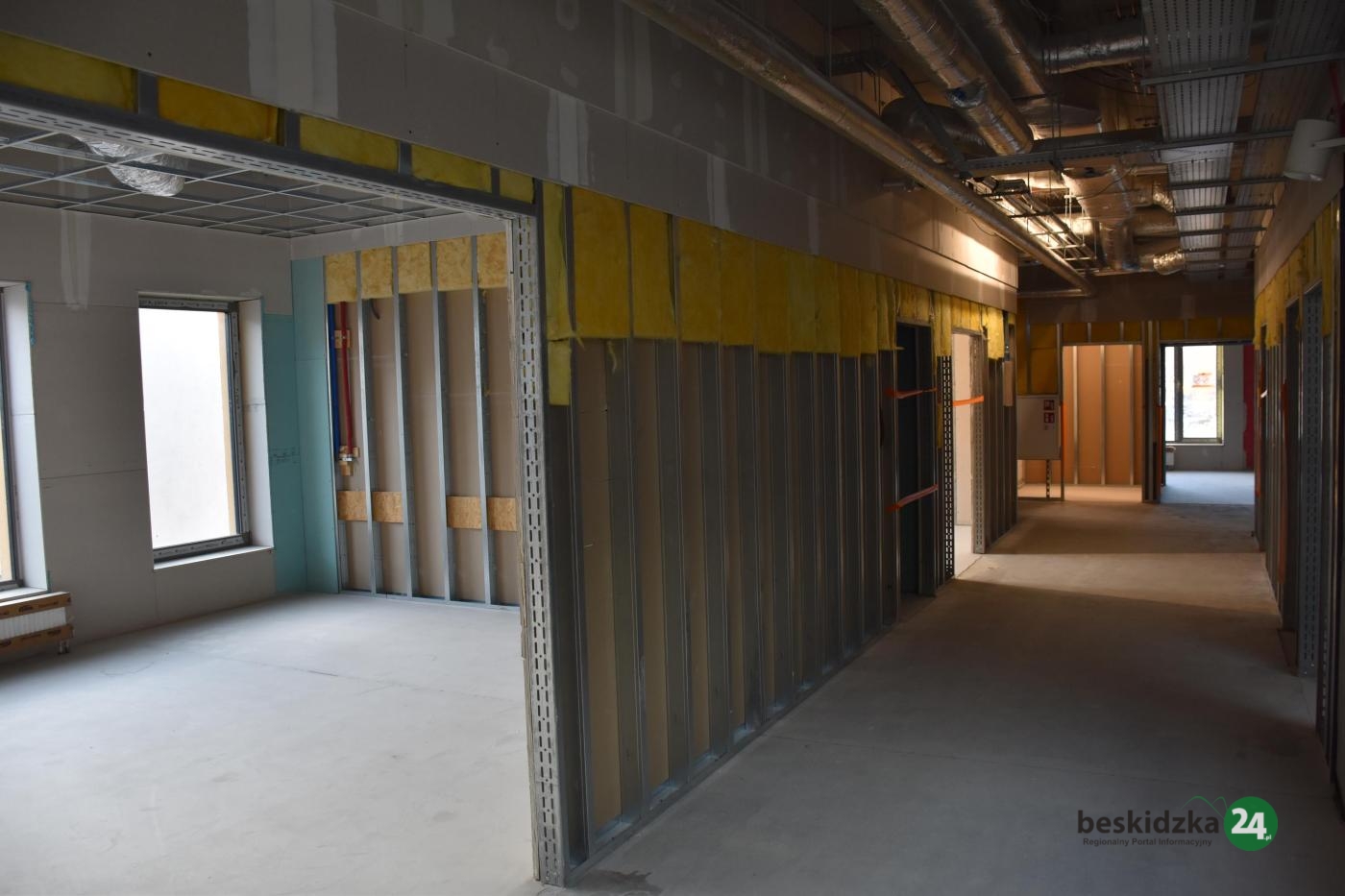 Zakończono kolejny etap z III piętrem w Szpitalu Żywiec – ZDJĘCIA