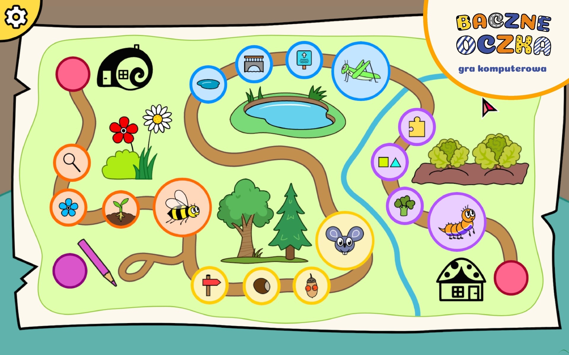 Pierwsza gra komputerowa produkcji Studia Filmów Rysunkowych