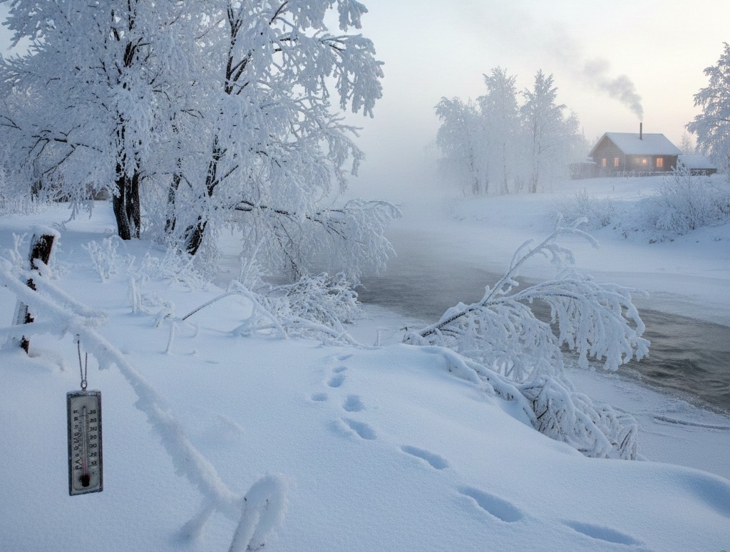 Nocą silny mróz: choćby –15°C w Bielsku-Białej i okolicach
