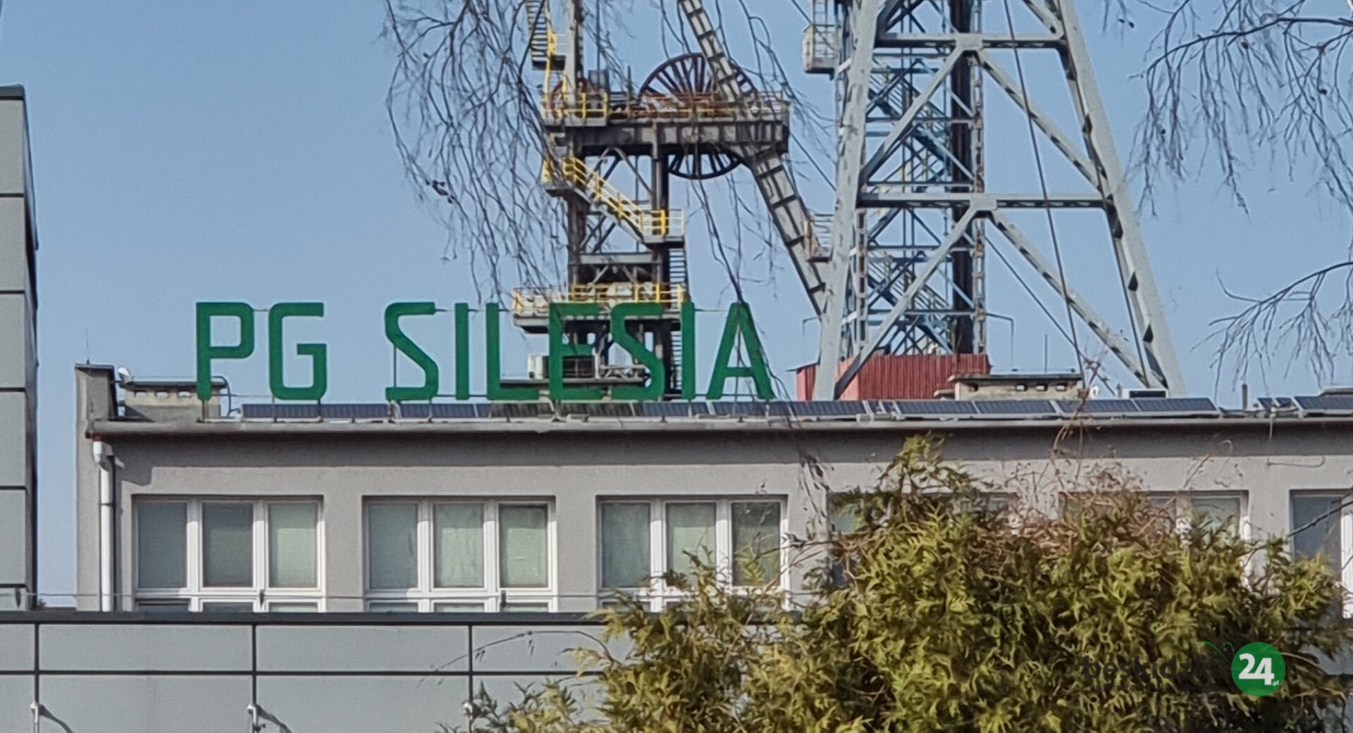 Trwa protest w kopalni Silesia. Górnicy nie wyjechali na powierzchnię