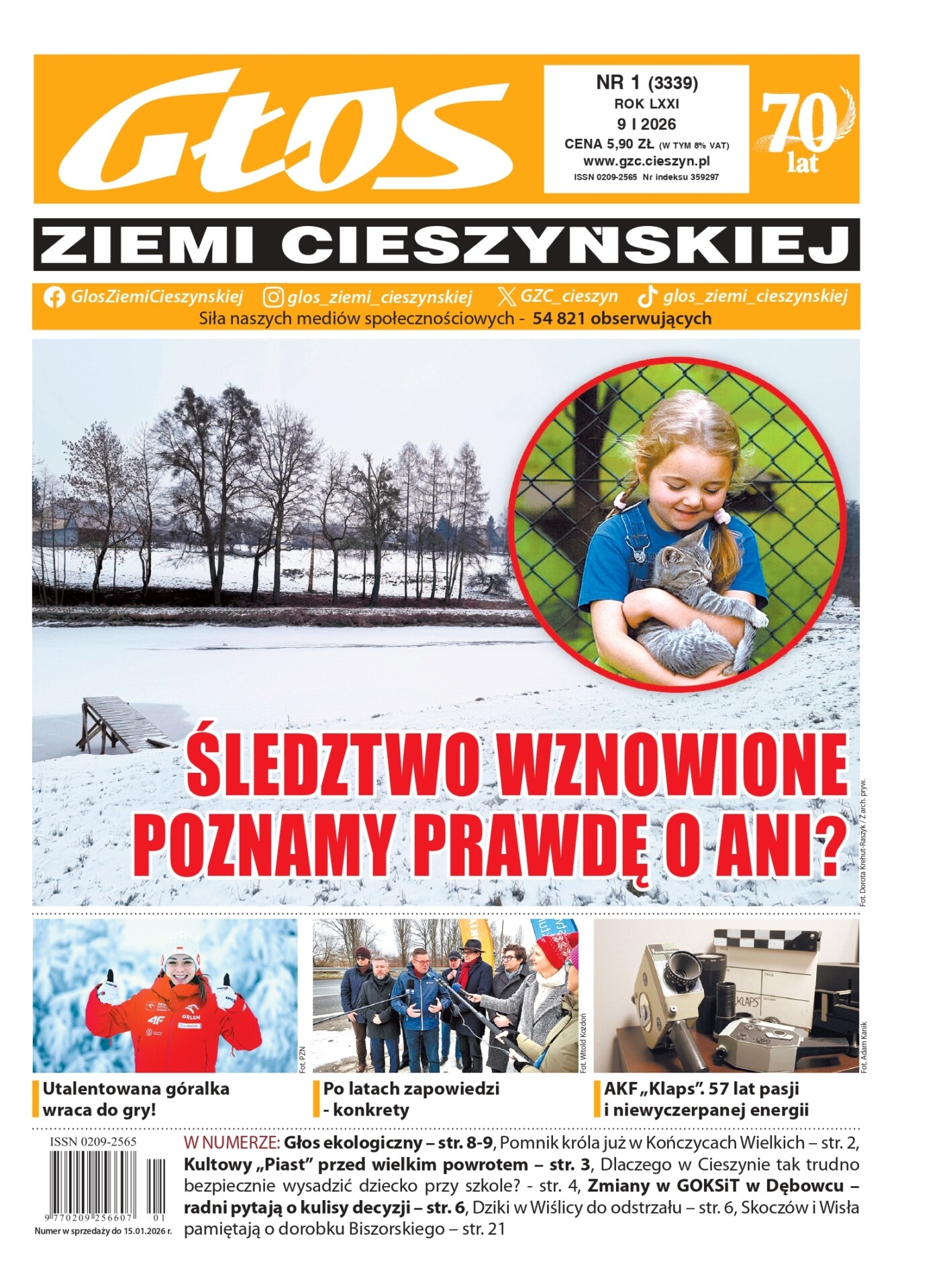 Pierwszy w tym roku “Głos” już w kioskach. Sprawa zaginięcia Ani Jałowiczor na tapecie