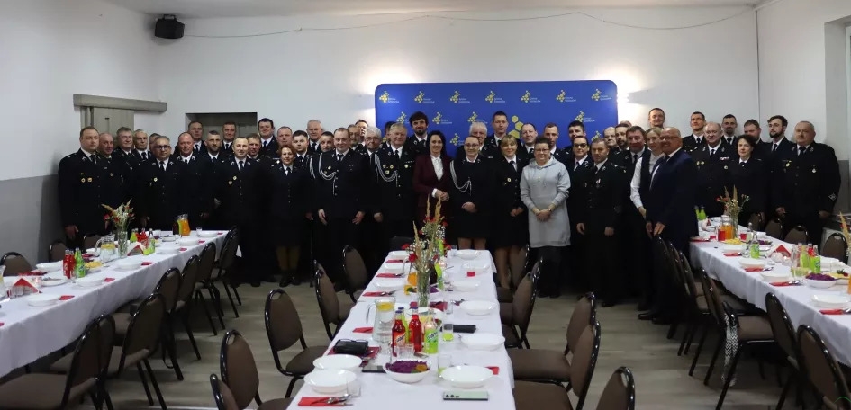 Uroczyste posiedzenie Zarządu Gminnego ZOSP RP w Goleszowie