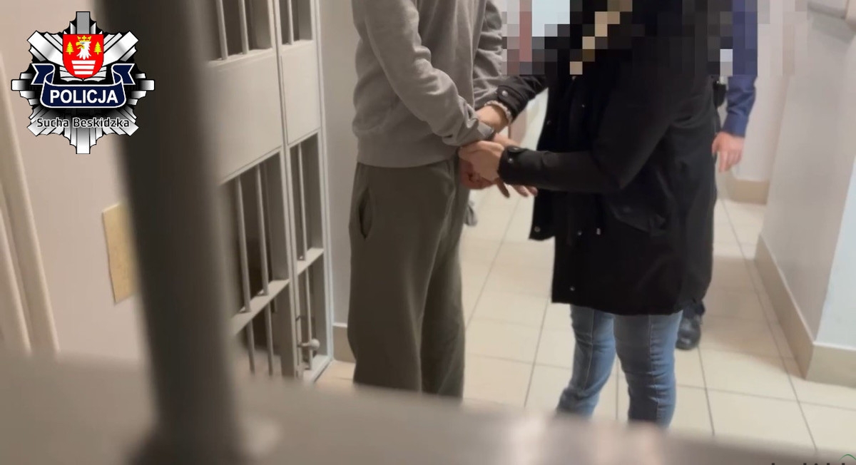 Kradzież samochodu w Makowie Podhalańskim – WIDEO