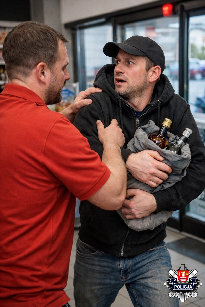 Okradł sklep w Jordanowie