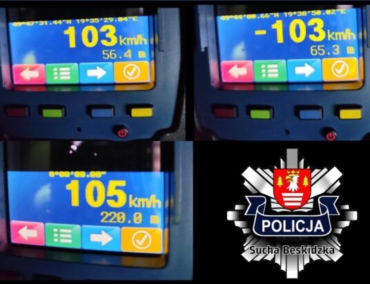 Trzech piratów drogowych straciło prawka