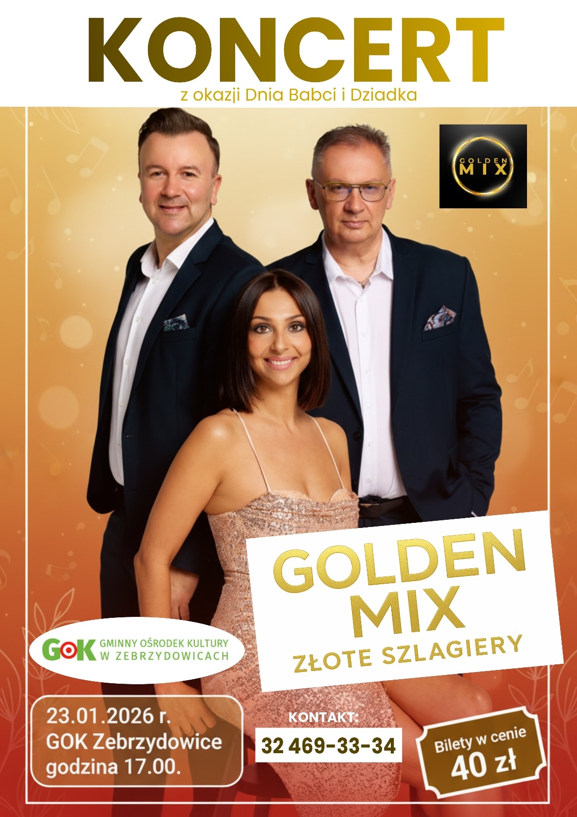 Zebrzydowice. „Golden Mix” na Dzień Babci i Dziadka